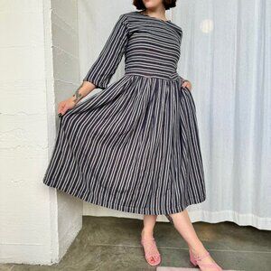 ace&jig 100% Cotton Striped Dress